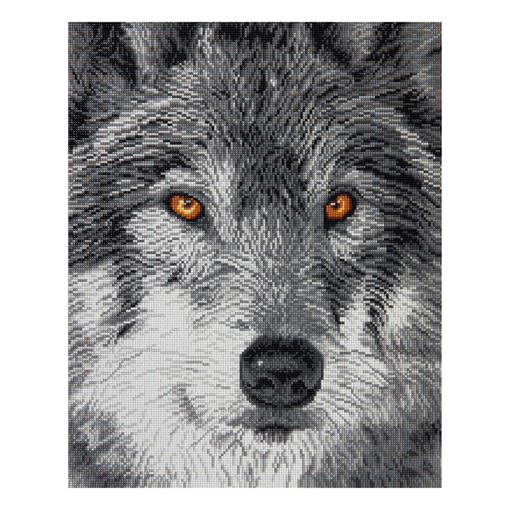 Wolf Square Diamond Art Kit by Make Market®